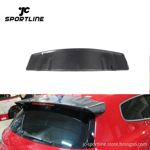Carbon Fiber Rear Window Spoiler Wing for VW Scirocco